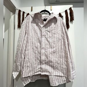 NWT STANDARD CLOTH RELAXED BUTTON UP